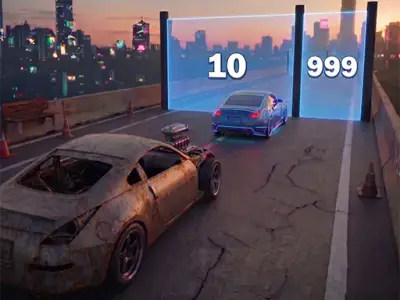 Play Car Evolution Pro : Math Gates - Free Car Game