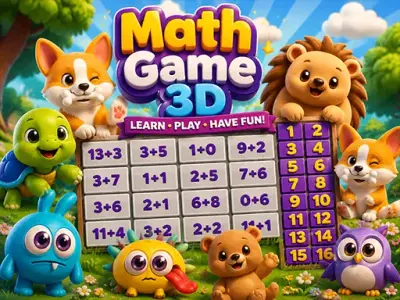 Play Math Game 3D - Free Puzzle Game