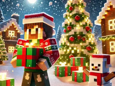 Minecraft Christmas Jigsaw