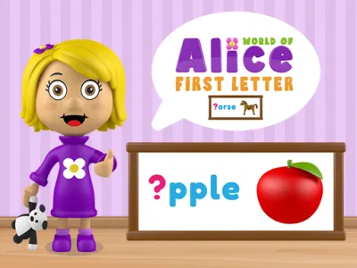 Play World of Alice First Letter - Free Word Game