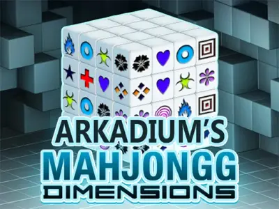 Arkadium Mahjongg Dimensions Blue