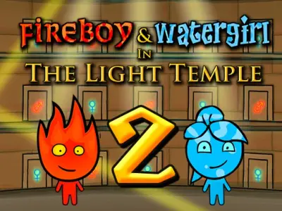 Play Fireboy and Watergirl 2 Light Temple - Free 2 Player Game