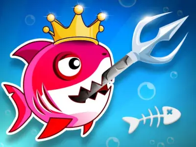Play Fish Stab Getting Big - Free io-games Game