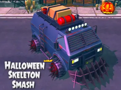 Halloween Skeleton Smash