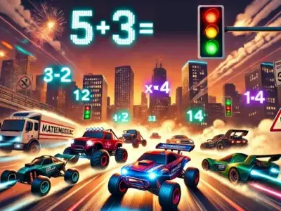 Play Mathematics Racing - Free Car Game