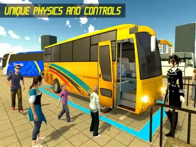 Modern Bus Parking Advance Bus Games