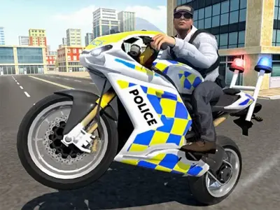 Play Police Chase Motorbike Driver - Free Motorcycle Game
