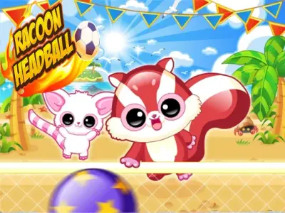 Play Racoon Headball - Free Sports Game