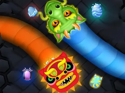 Play Slither Dragon.io - Free io-games Game