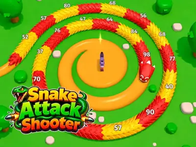 Play Snake Attack Shooter - Free Shooter Game