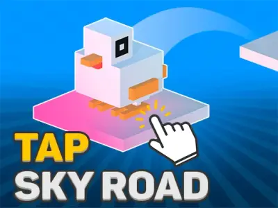 Play Tap Sky Road - Free Skill Games Game