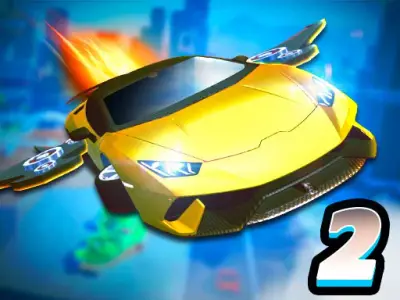 Play Ultimate Flying Car 2 - Free Flying Game