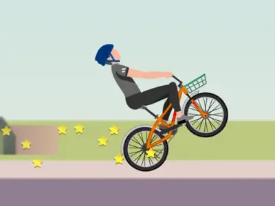 Play Wheelie Biker - Free Motorcycle Game