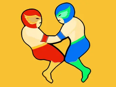 Play Wrestle Jump - Free 2 Player Game