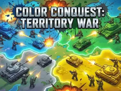Play Color Conquest: Territory War - Free Strategy Game