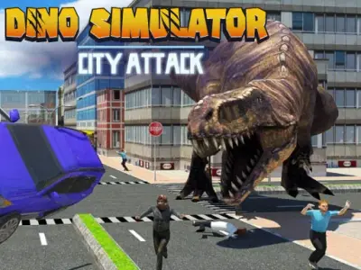 Play Dino Simulator City Attack - Free SIMULATION Game