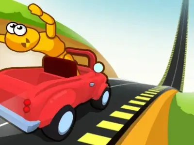 Play Downhill Car Ride: Crash Test - Free Car Game