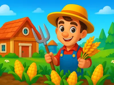 Family Idle Farm: Build & Harvest