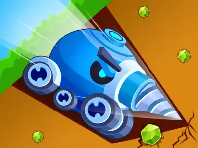 Play Gem Deep Digger - Free Adventure Game