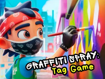 Play Graffiti Tags: spray painting - Free Arcade Game