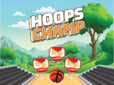 Play Hoops Champ 3D - Free Sports Game