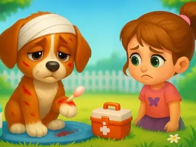 Play Lost Puppy Rescue and Care - Free kids Game