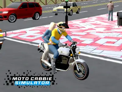 Play Moto Cabbie Simulator - Free Motorcycle Game
