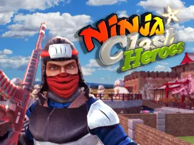 Play Ninja Clash Heroes - Free Shooter Game