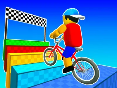 Play Obby On a Bike - Free Motorcycle Game