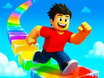 Play Obby Rainbow Tower - Free Platformer Game