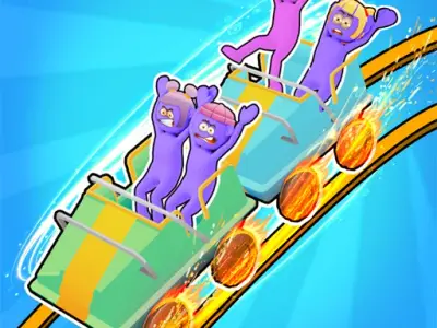 Play Roller Coaster Rush - Free Skill Games Game