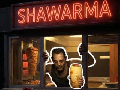 Play Scary Shawarma Kiosk: The Anomaly - Free Cooking Game