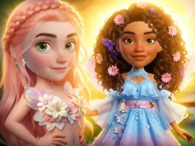 Play Spring Magic Enchanted Wardrobe - Free Dress-up Game