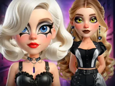 Play Stardom Alt-Girls Fashion Duel - Free Dress-up Game