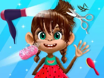 Play Super Star Animal Salon - Free girls Game