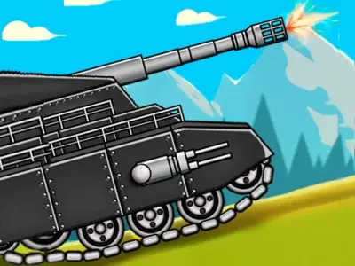 Play Tank Fury: Boss Battle 2D - Free Tanks Game